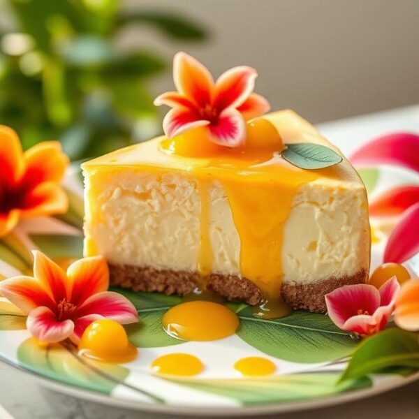 Lilikoi Cheesecake Recipe: A Tropical Delight