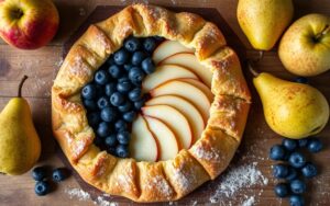 mary berry pear and blueberry galette recipe