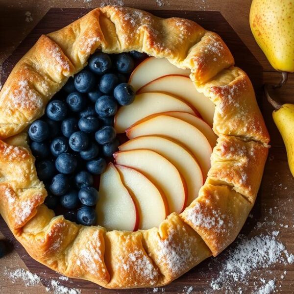 How to Make Mary Berry’s Pear and Blueberry Galette