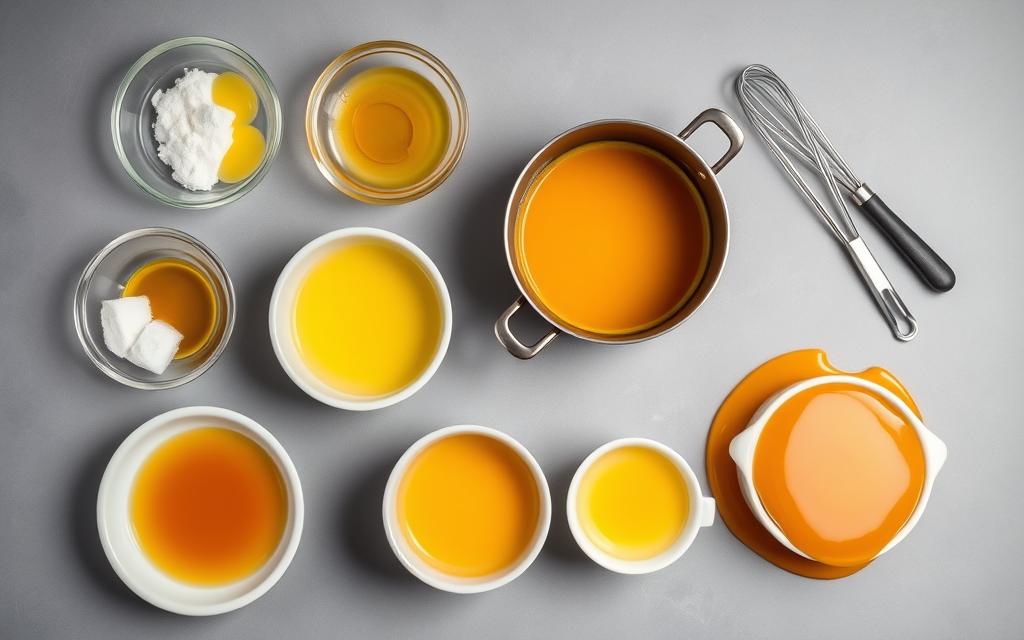 step by step crème caramel