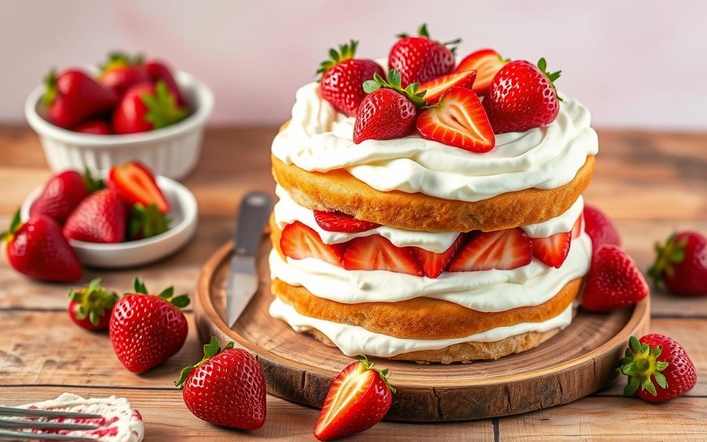 strawberry tres leches cake recipe