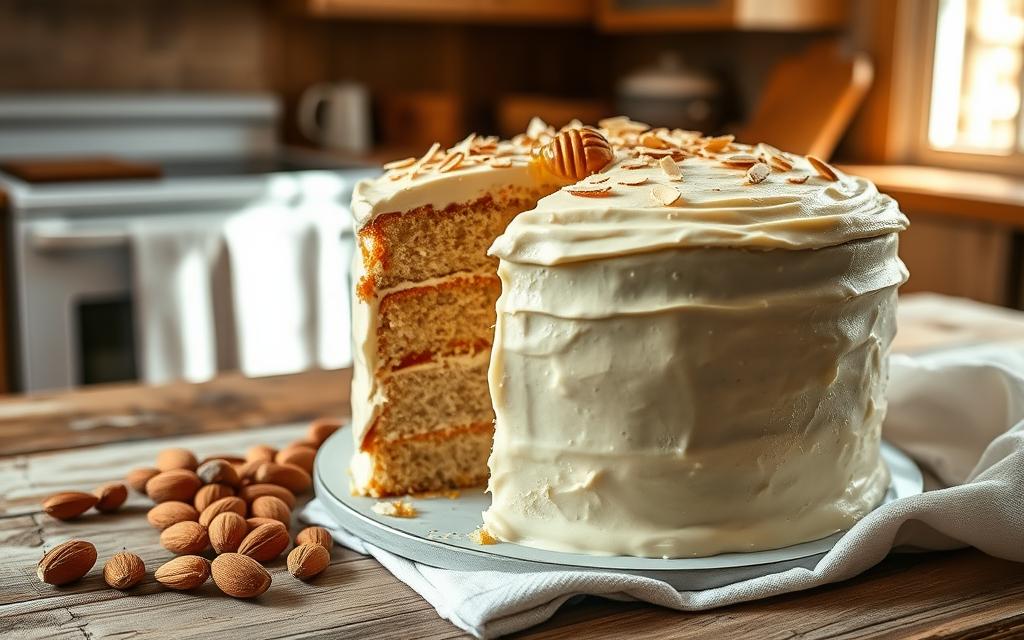 vanilla almond cake recipe