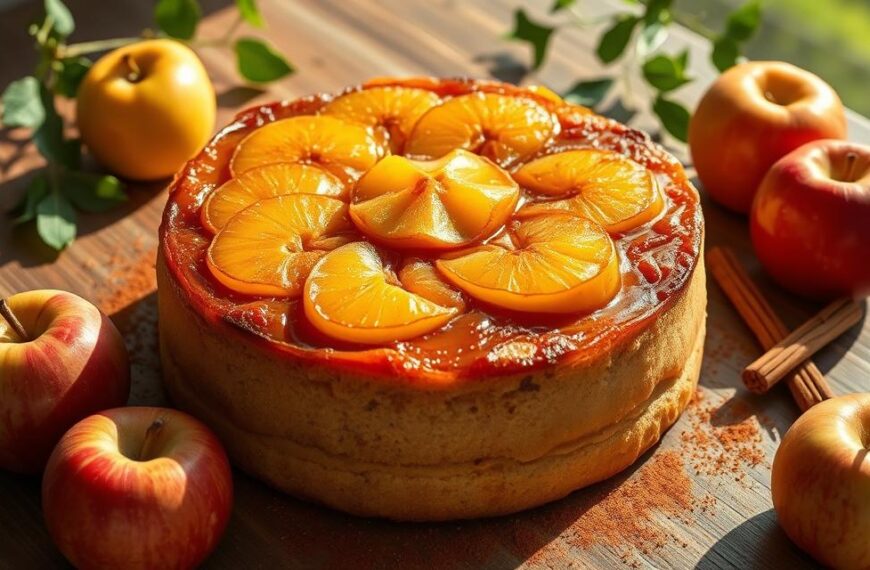 Vegan Upside Down Apple Cake: A Delicious and Healthy Treat