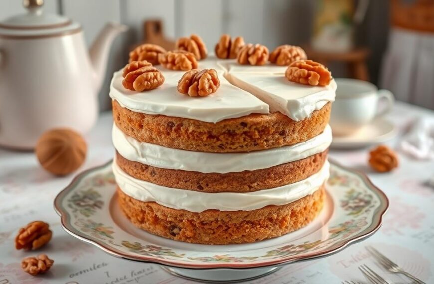 Mary Berry’s Walnut Sponge Cake Recipe: A Nutty Delight