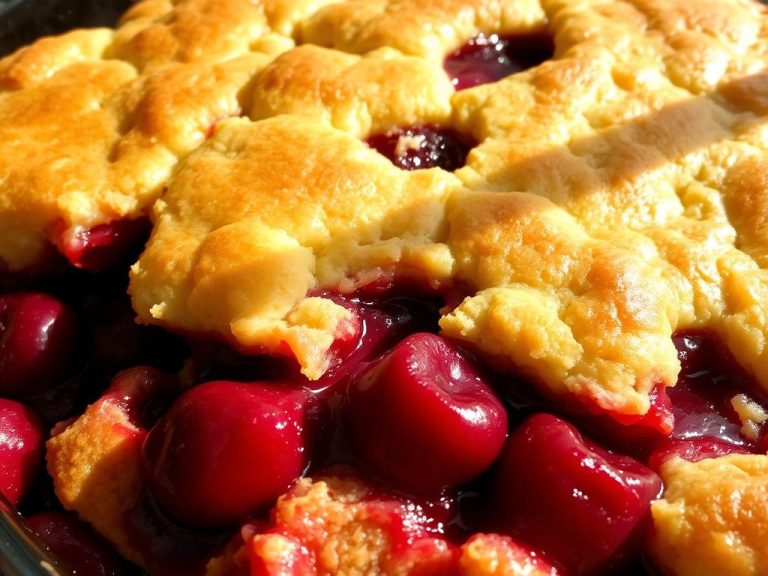 cherry cobbler recipe using cake mix