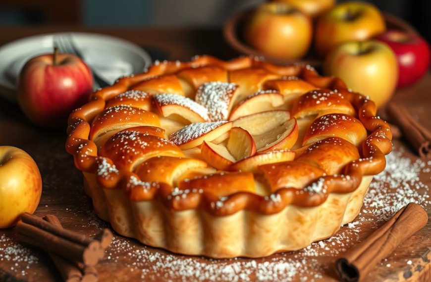 Homemade Apple and Custard Pie Recipe – A Cozy Dessert