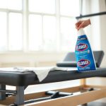 are clorox wipes good to use on pilates reformer