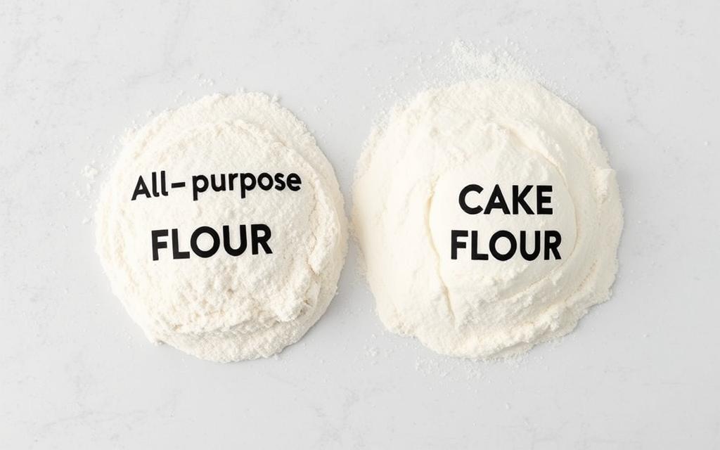 difference between all purpose and cake flour