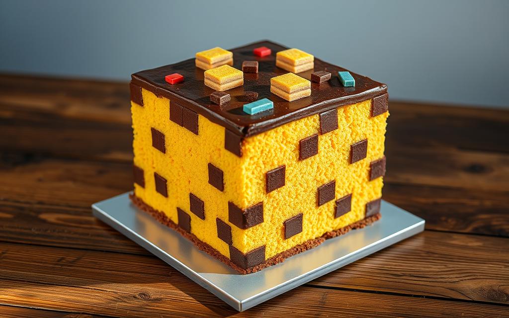 how do i make a minecraft cake