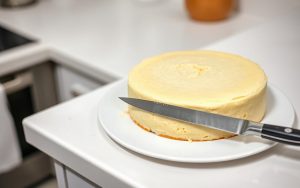 how to cut a round cake